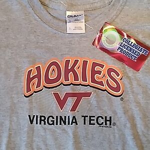 New Va Tech Hookies large shirt football